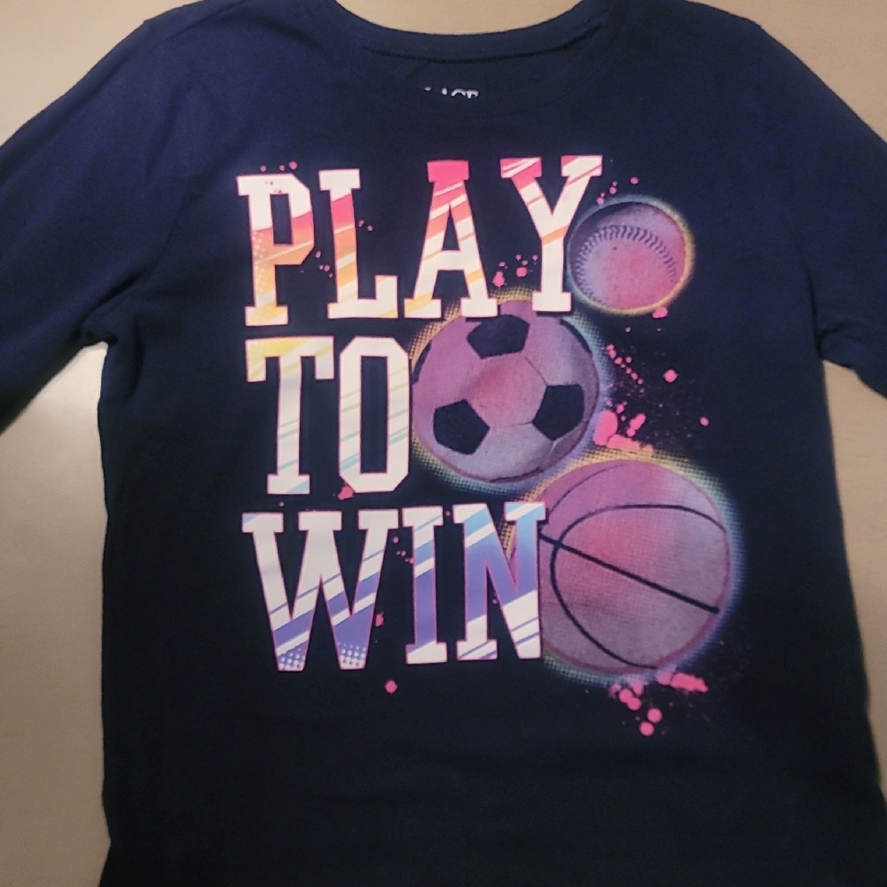 The Children's Place Navy Sports Graphic Tee